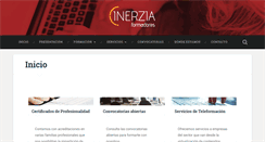 Desktop Screenshot of inerziaformadores.com